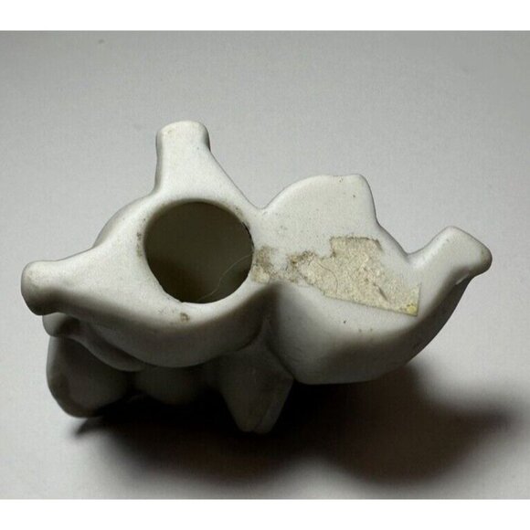 Vintage George Good Porcelain Elephants Mini Figurine 1.5" Taiwan - Picture 4 of 4